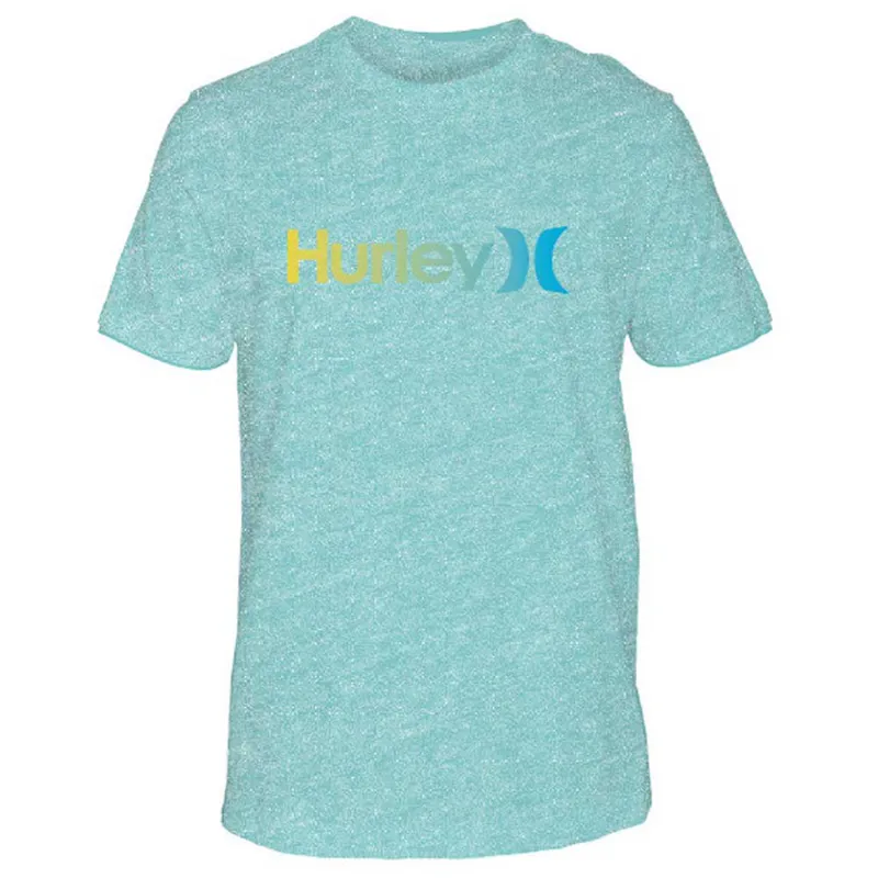 Hurley One and Only Gradient 2.0 Short Sleeve T-Shirt Green Heather