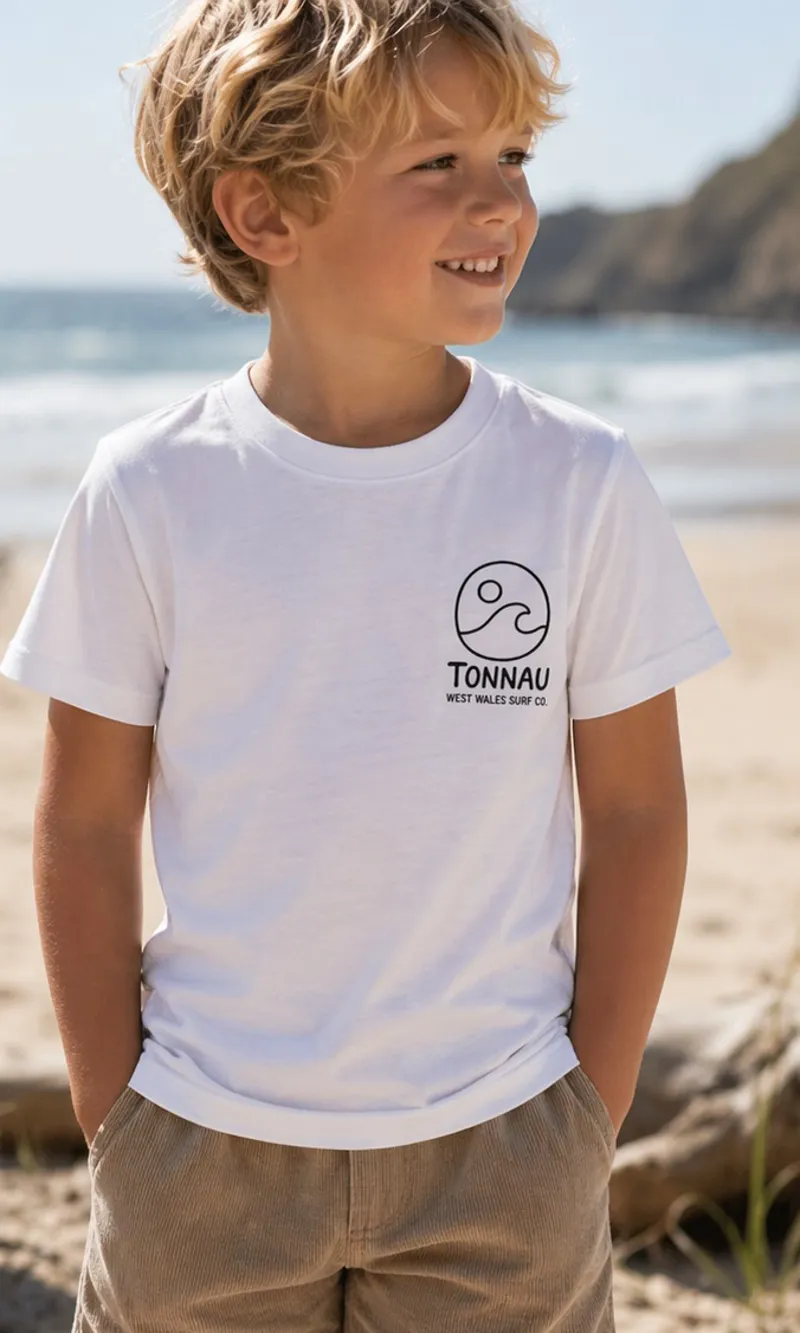 Tonnau Kids Jessie Tee White-2