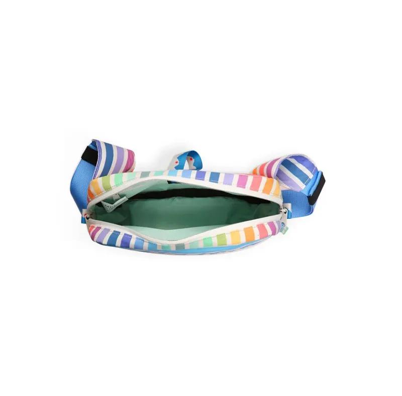 Kavu Cattle Point Belt Bag Rainbow Stripe-2