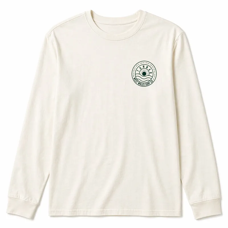 Tonnau Sunset Long Sleeve Tee - Ecru