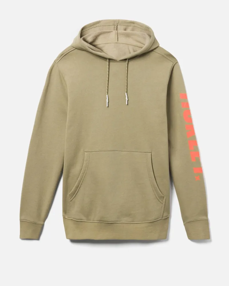 Hurley Explore Ranger Pullover Hoodie in Khaki