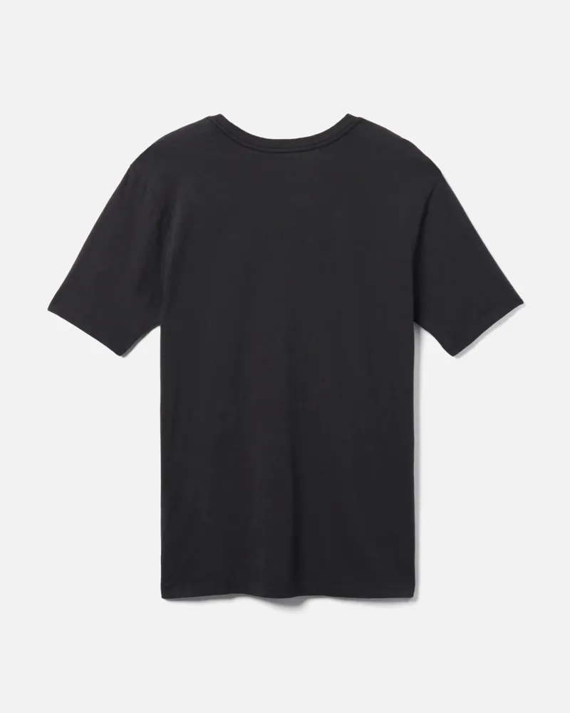 Hurley Everyday Wash Simpleton Fastlane Short Sleeve Tee in Black-5