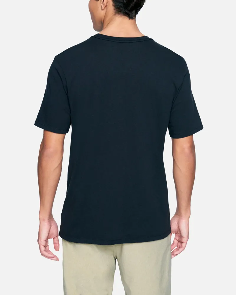 Hurley Everyday Wash Simpleton Fastlane Short Sleeve Tee in Black-1