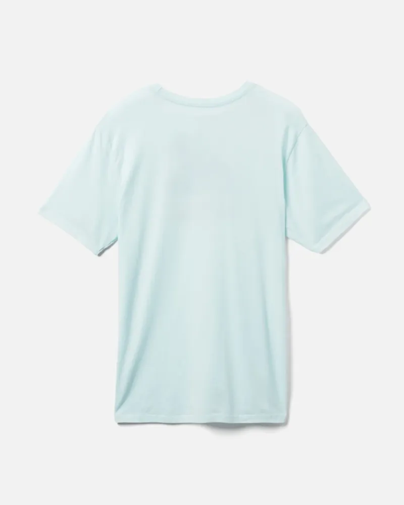 Hurley Everyday Wash Swirlset Short Sleeve Tee in Teal Tinted-1