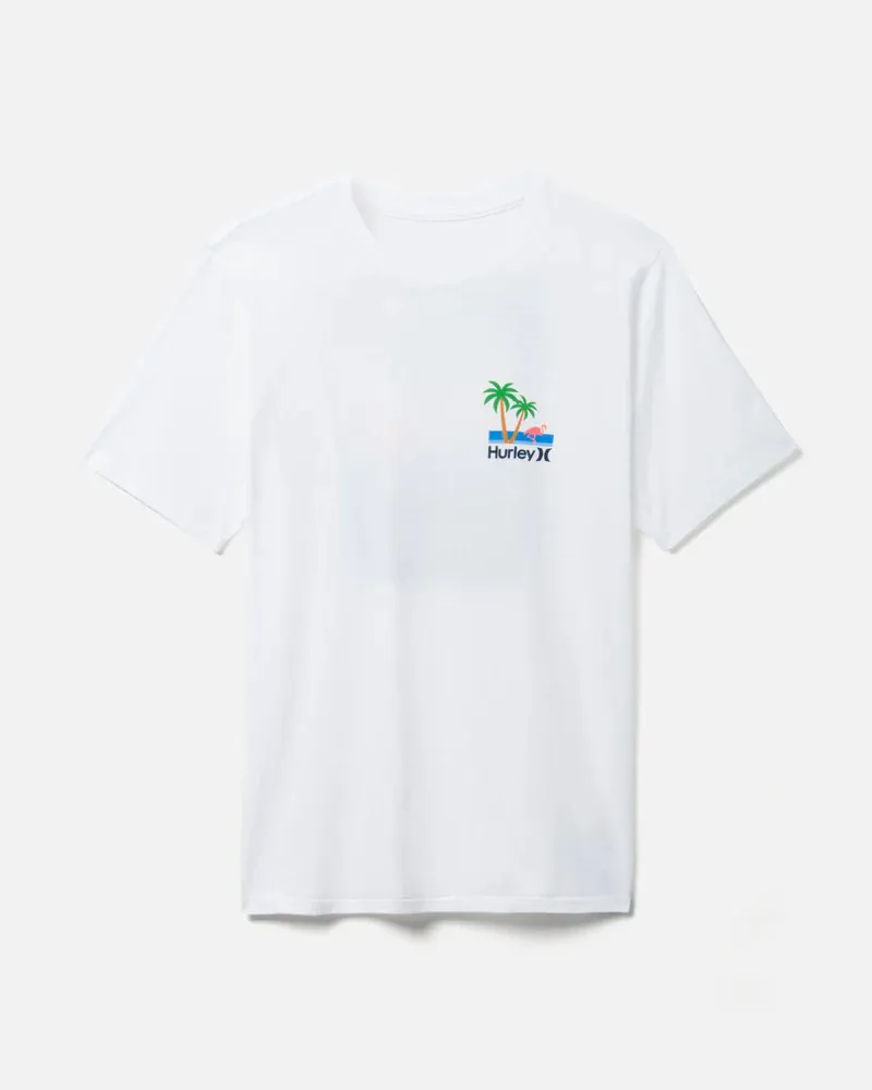 Hurley Everyday Mingo Short Sleeve Tee White