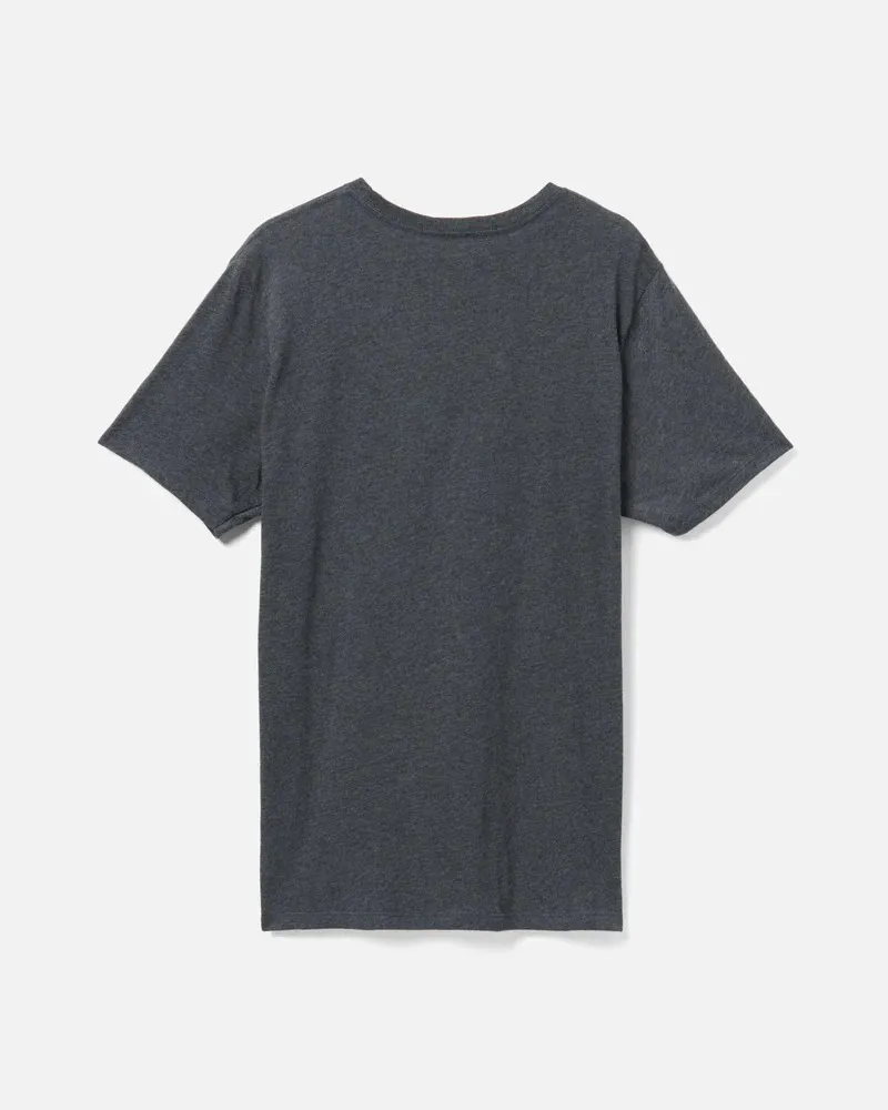 Hurley Everyday Label Short Sleeve Tee Dark Grey-1