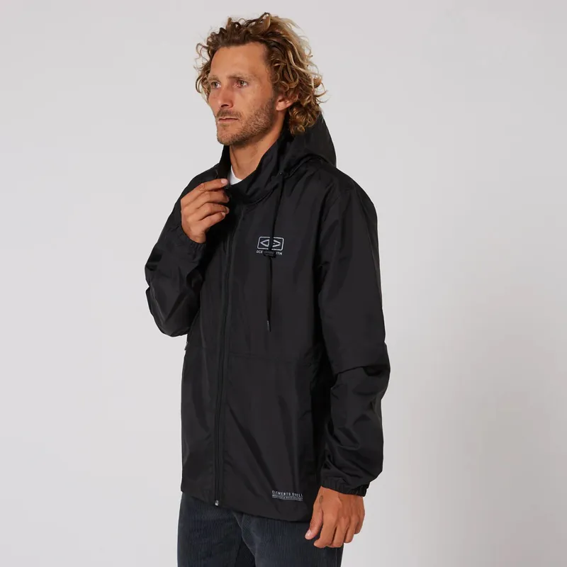 Ocean and Earth Elements Wind and Shower Proof Jacket