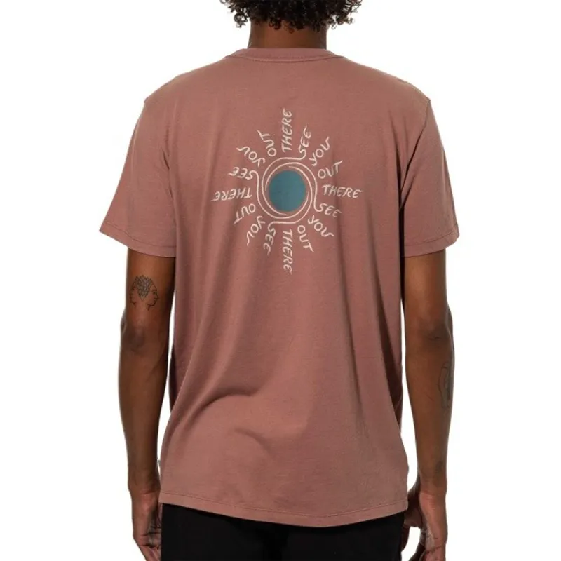 Katin Swirl Tee in Dark Clay