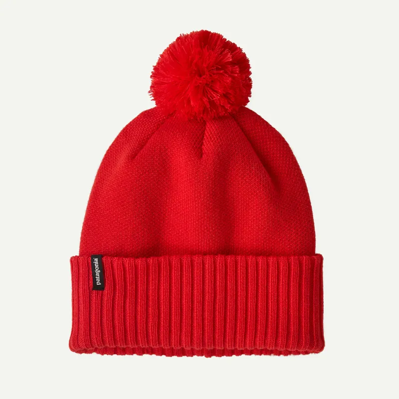 Patagonia Powder Town Beanie Sizzle Red