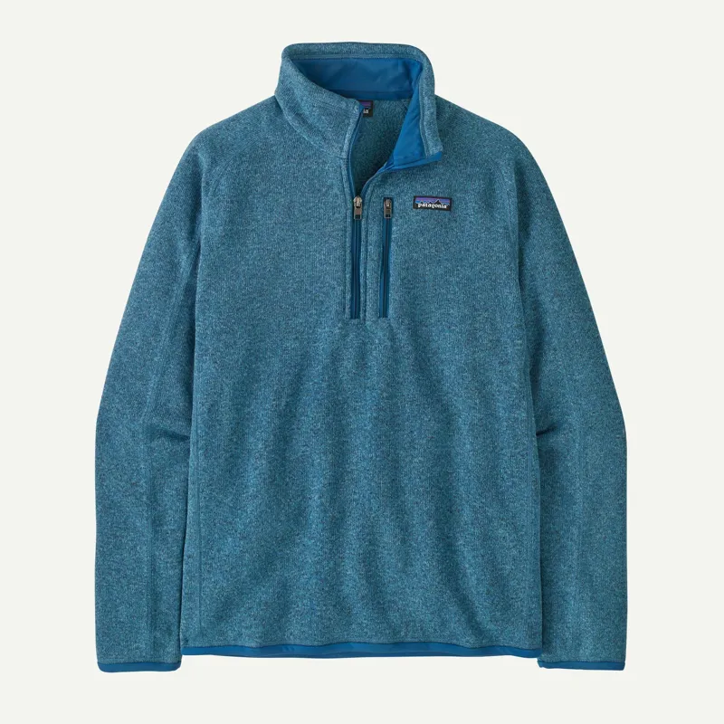 Patagonia Better Sweater 1/4 Zip Aqua Blue