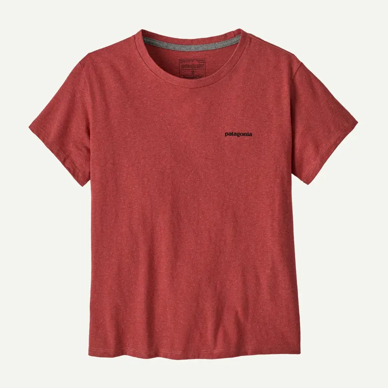 Patagonia P-6 Logo Responsibili-Tee Potters Red-3