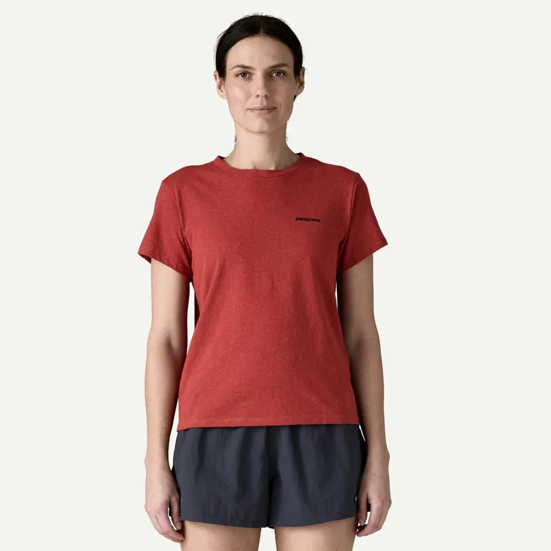 Patagonia P-6 Logo Responsibili-Tee Potters Red