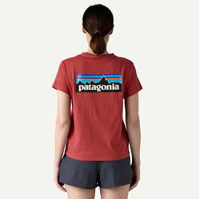 Patagonia P-6 Logo Responsibili-Tee Potters Red-1