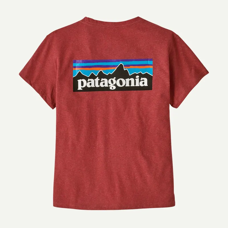 Patagonia P-6 Logo Responsibili-Tee Potters Red-2