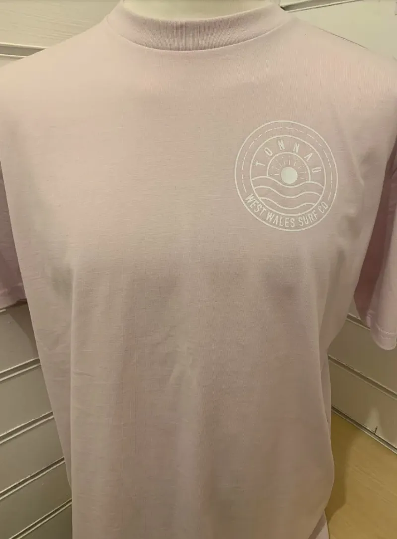Tonnau Surf - Organic Sunset Tee in Orchid