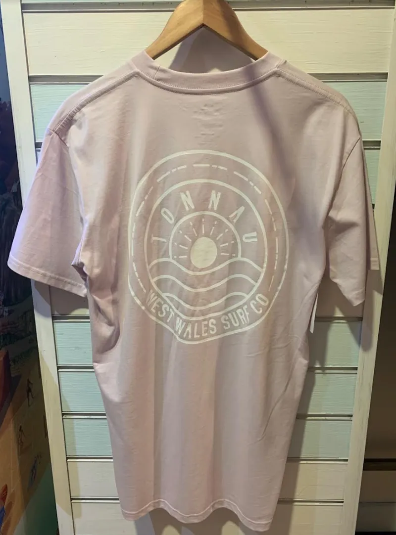 Tonnau Surf - Organic Sunset Tee in Orchid-2