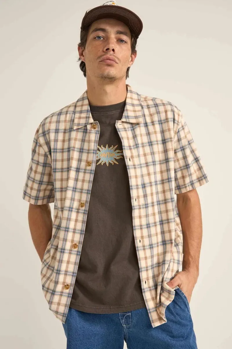 Rhythm Check S/S Shirt Natural