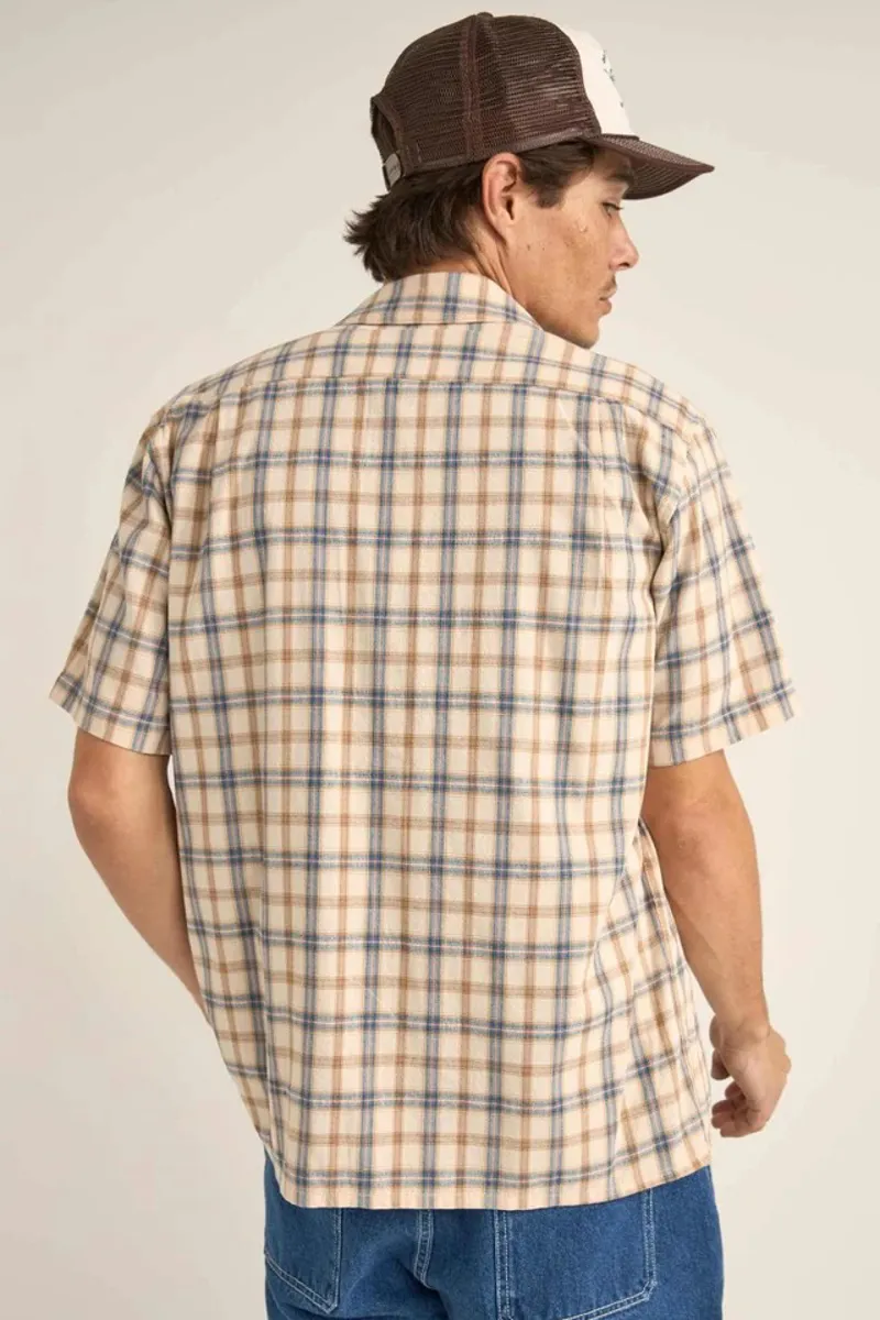 Rhythm Check S/S Shirt Natural-2