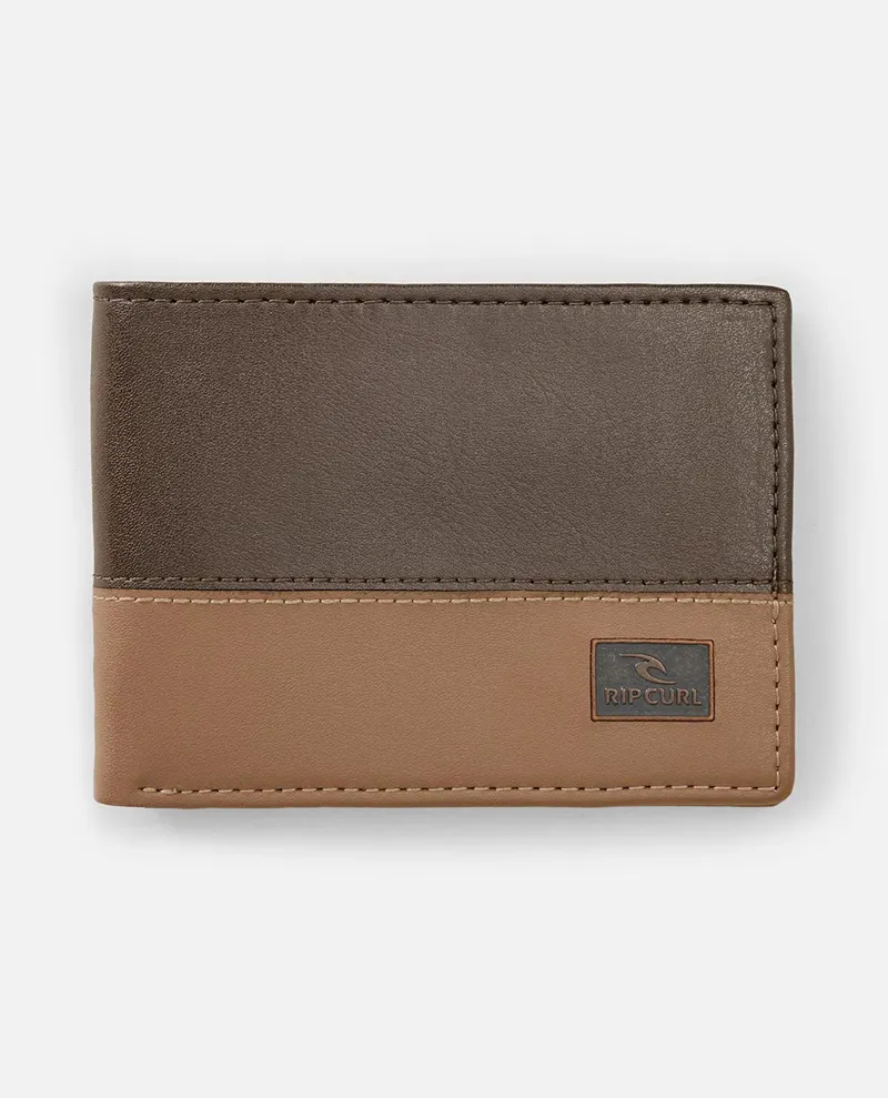 Ripcurl Corpawatu Icon PU Slim Wallet Coffee