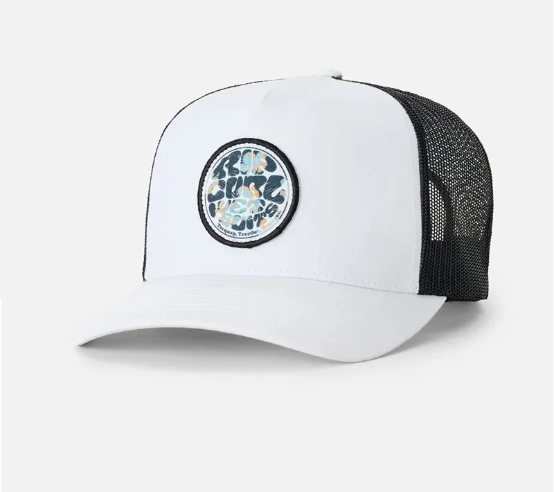 Ripcurl Wetsuit Icon Trucker Cap White