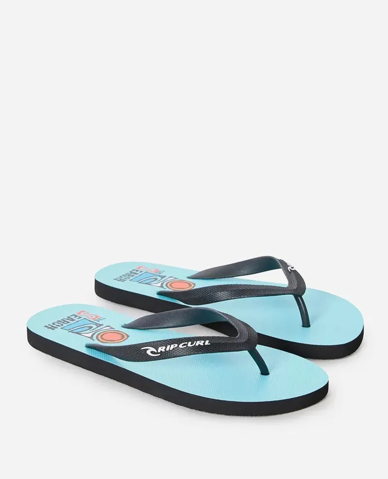 Ripcurl Brand Logo Bloom Open Toe Ice Blue