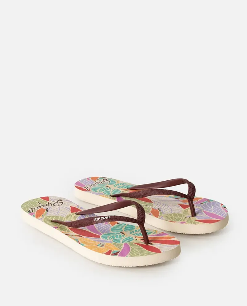 Ripcurl Mixed Bloom Open Toe Dark Chocolate-4