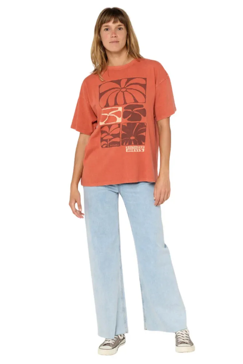 Rip Curl OCEANIC HERITAGE TEE Brick-2