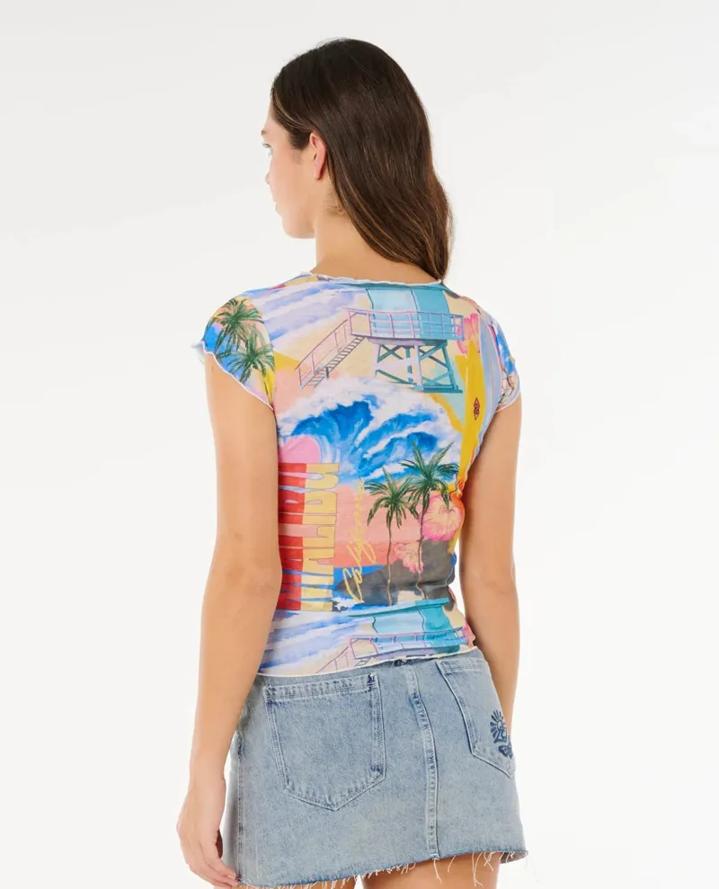 Rip Curl Hotel Malibu Sheer Top-2