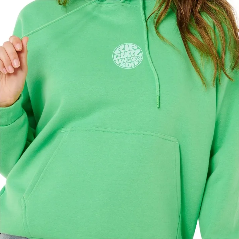 Ripcurl Icons Of Surf Heritage Hood Green-1