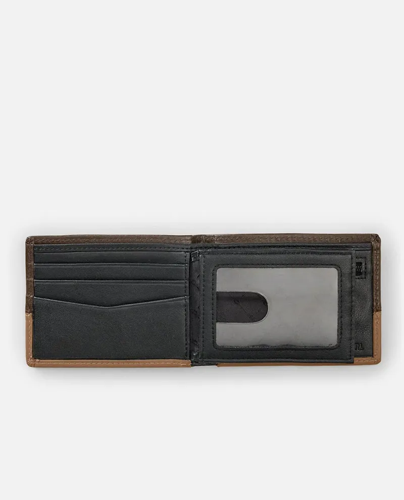 Ripcurl Corpawatu Icon PU Slim Wallet Coffee-1