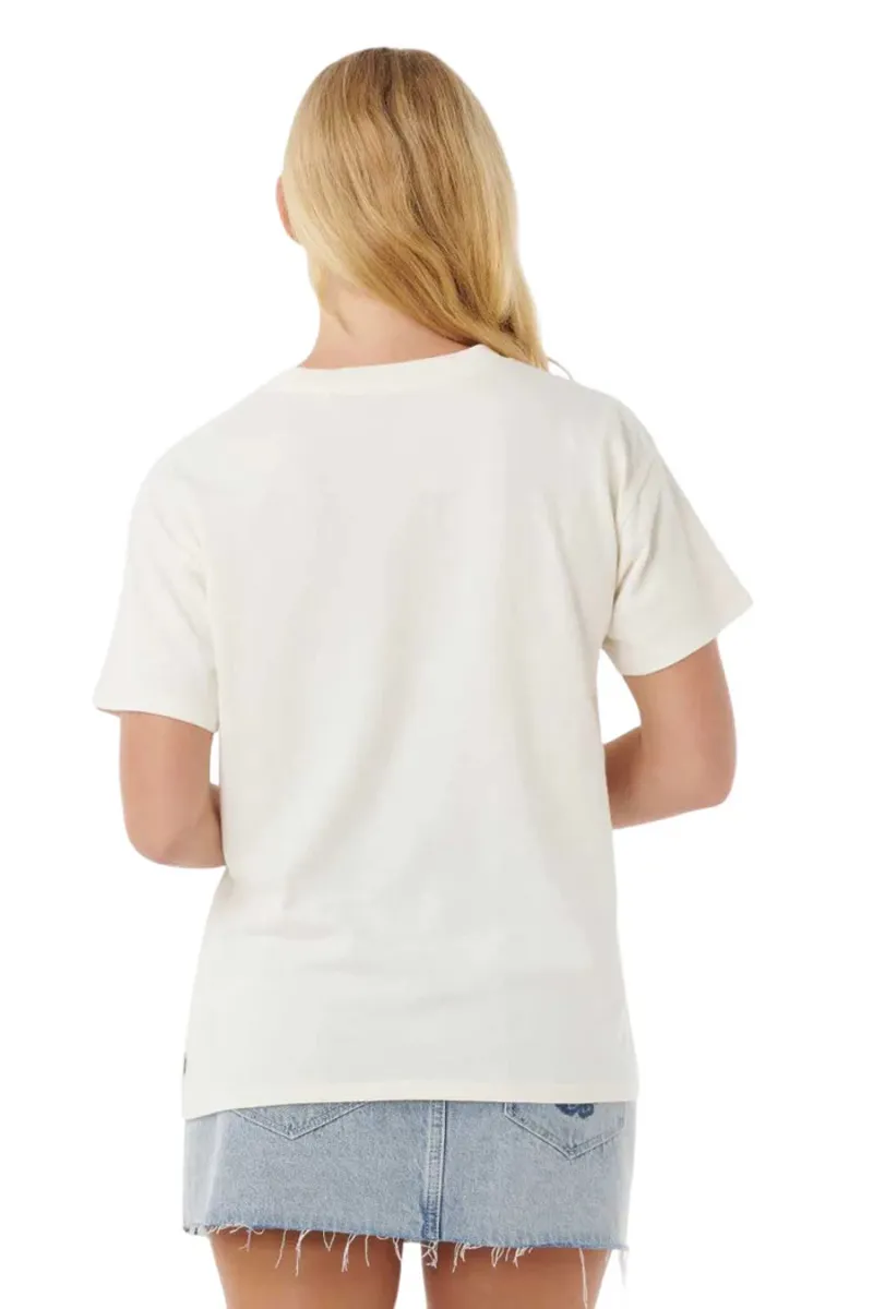 Rip Curl SURF SUPPLY RELAXED TEE Bone-3