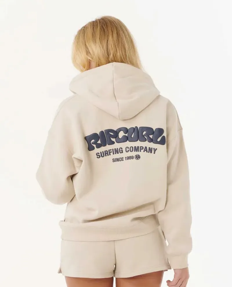 Rip Curl SURF PUFF HERITAGE HOOD Natural -1