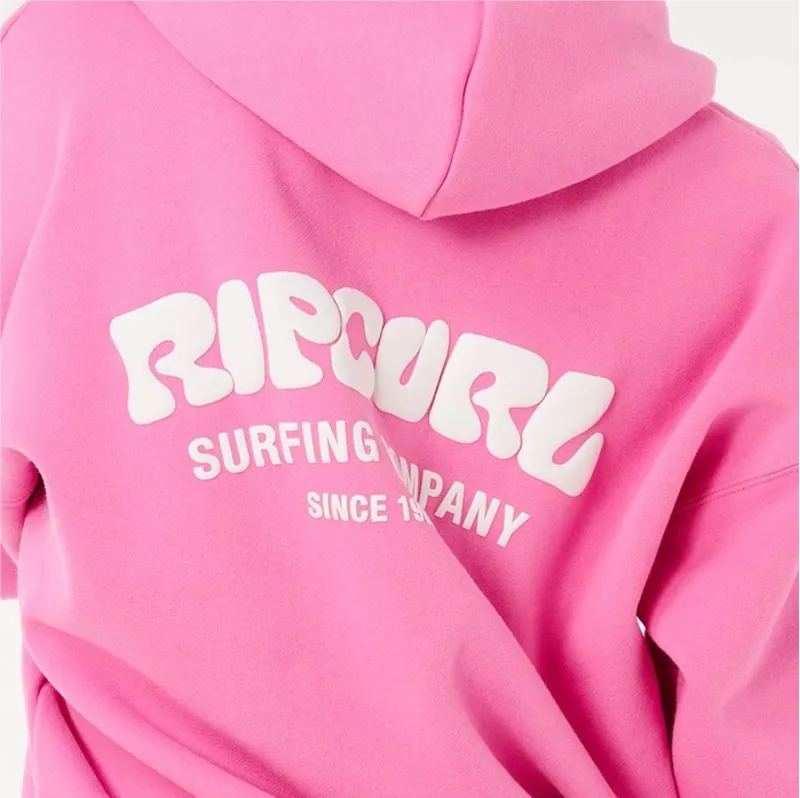 Ripcurl Surf Puff Heritage Hood Pink-1