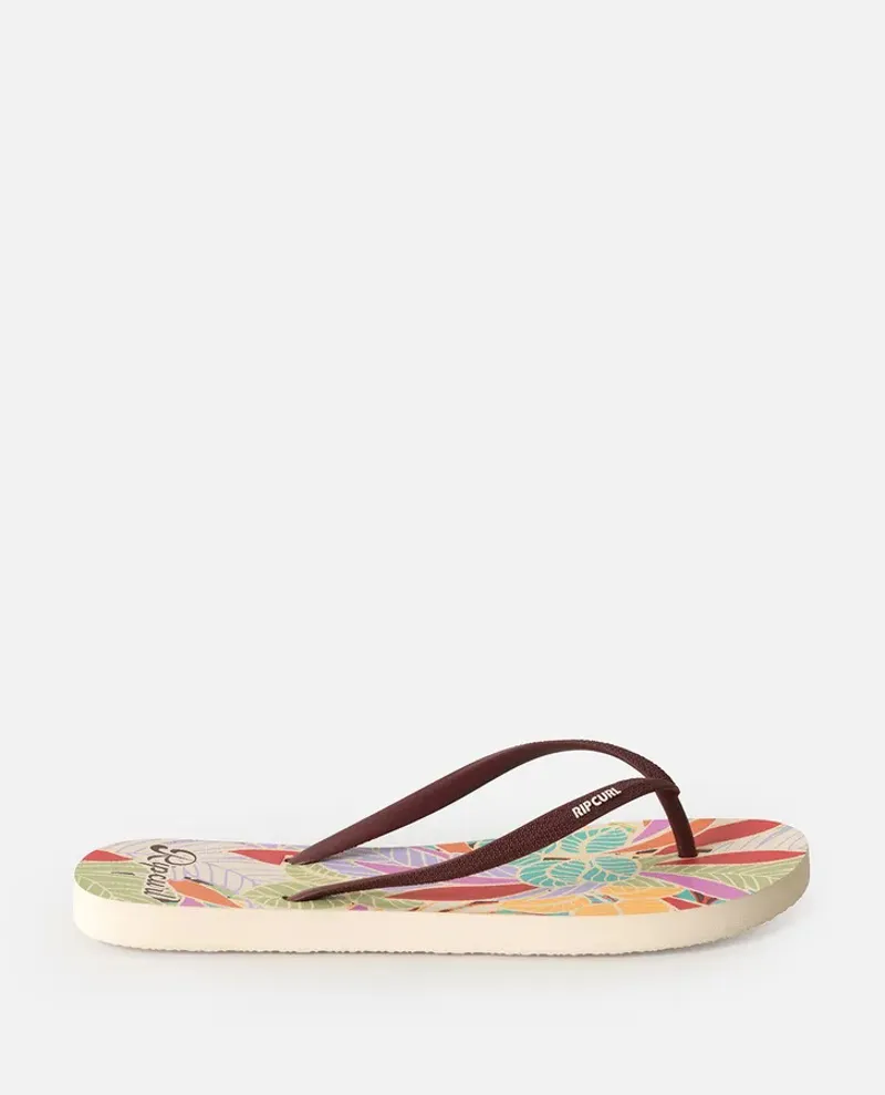Ripcurl Mixed Bloom Open Toe Dark Chocolate-1