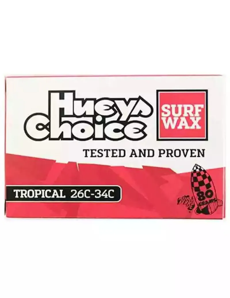 Hueys Choice Surf Wax - TROPICAL