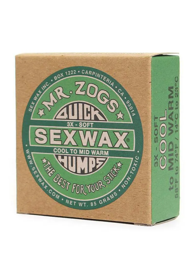 Sexwax Wax Quick Humps-1X Green