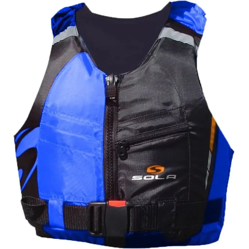 Sola Frenzy Front Zipper Buoyancy Aid in Blue