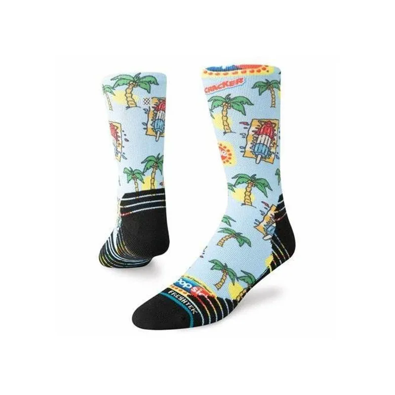 Stance Pops Mid Socks - Lightblue