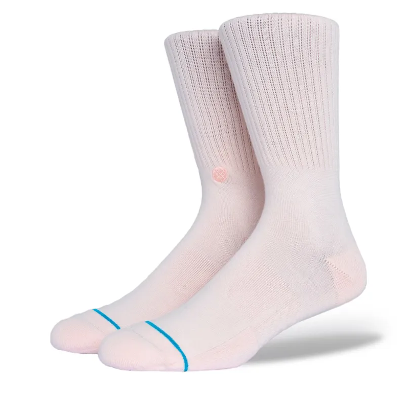 Stance Icon Casual Crew Pink