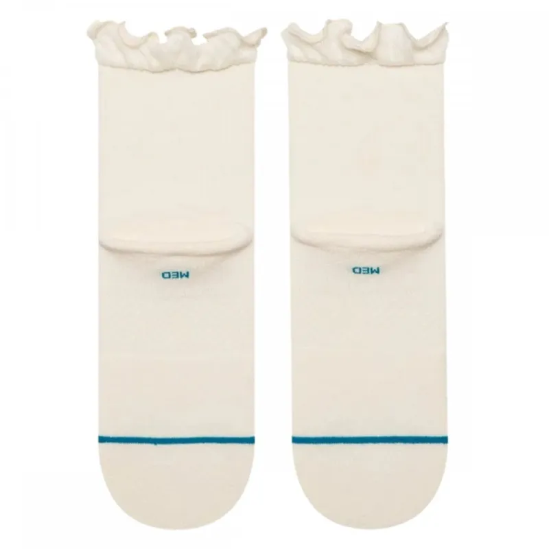 Stance Ruffle Crew Canvas off white-2