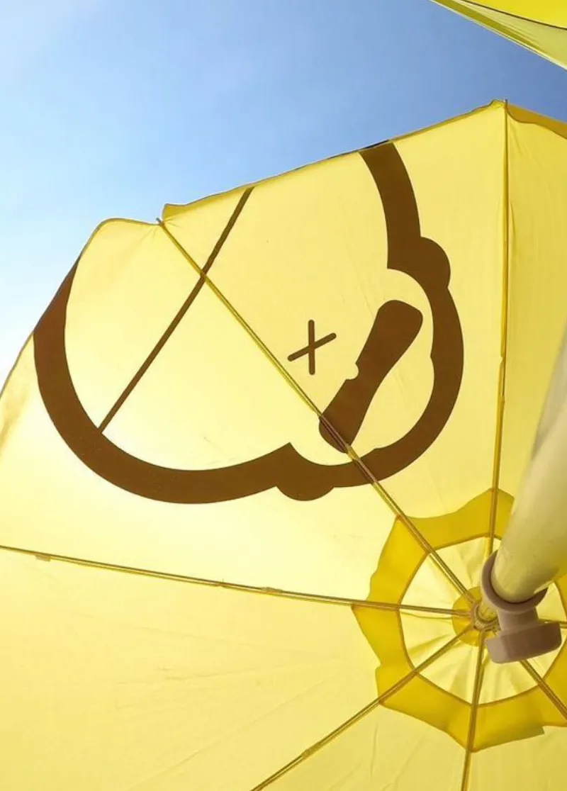 Beach Bum Bumbrella Umbrella Yellow ONE SIZE