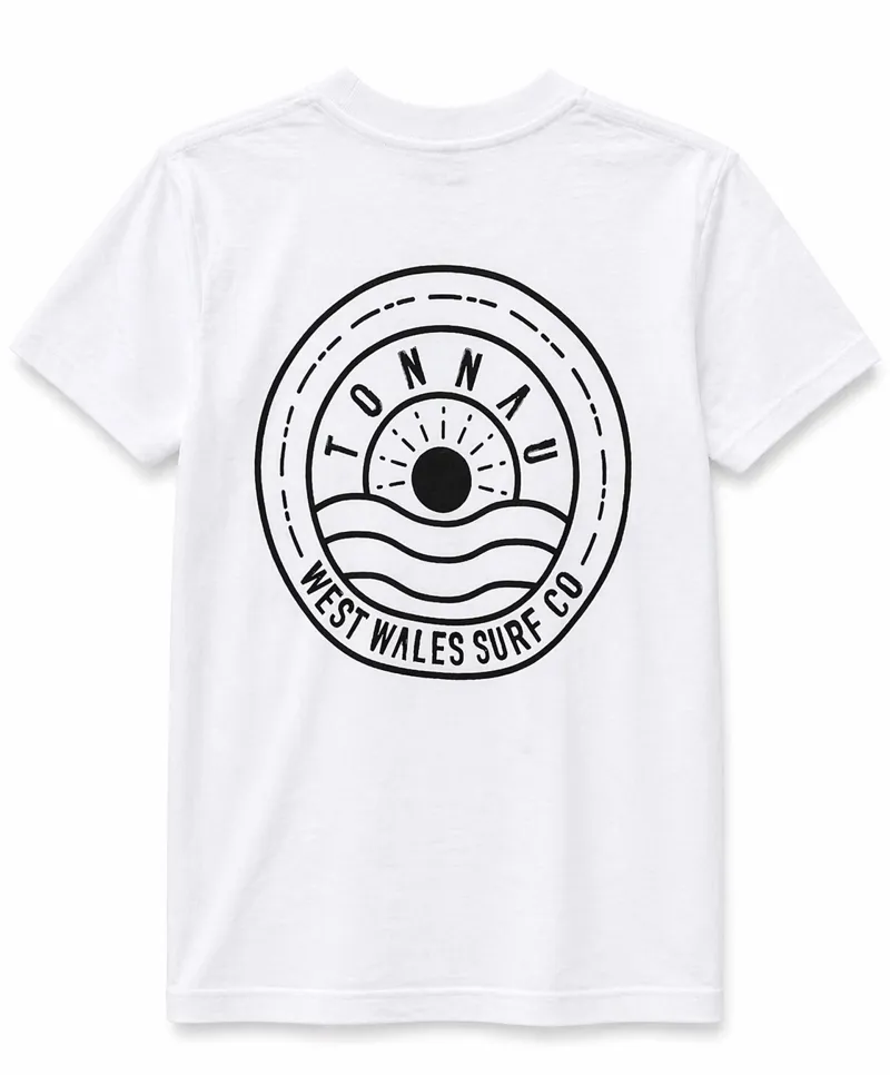 Tonnau Kids Sunset Tee - White