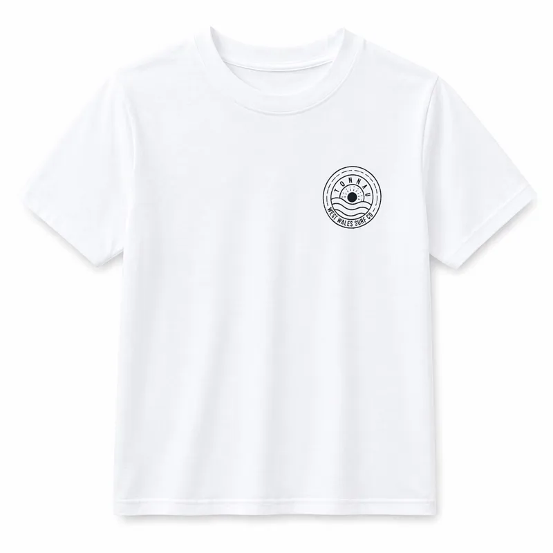 Tonnau Kids Sunset Tee - White-1