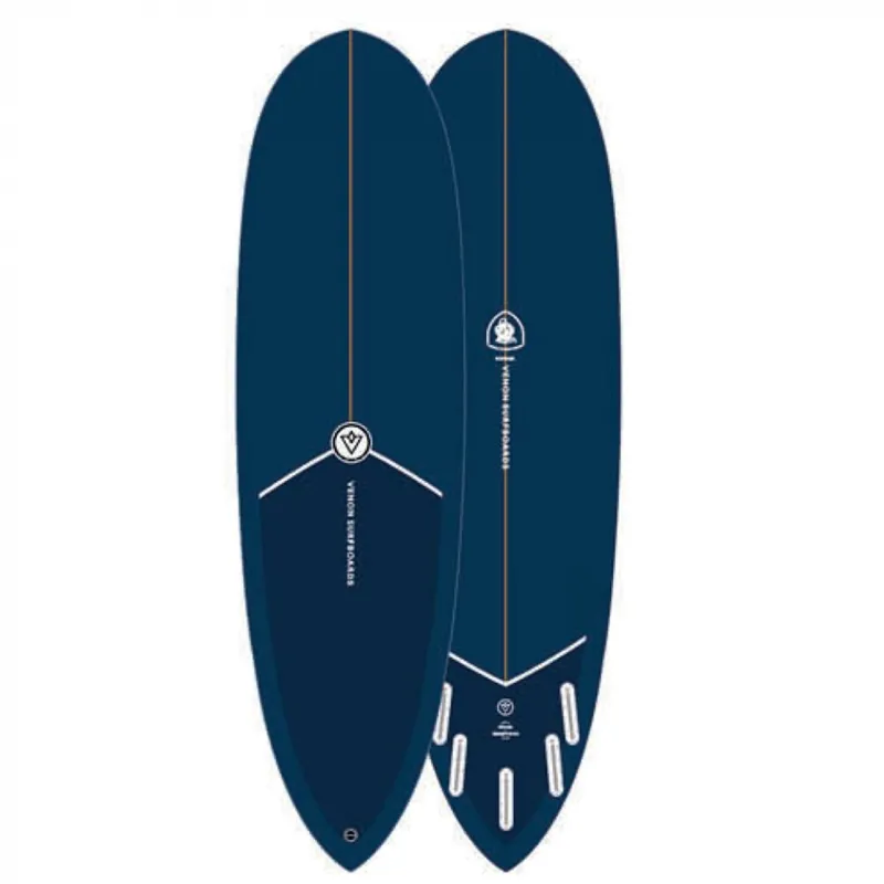 Venon Gopher 7' Surfboard - Navy