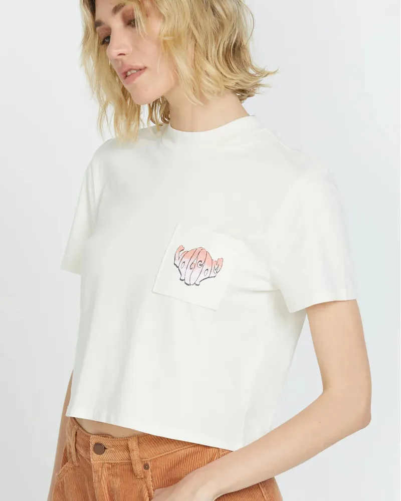 Volcom Pocket Dial Tee Bone -3