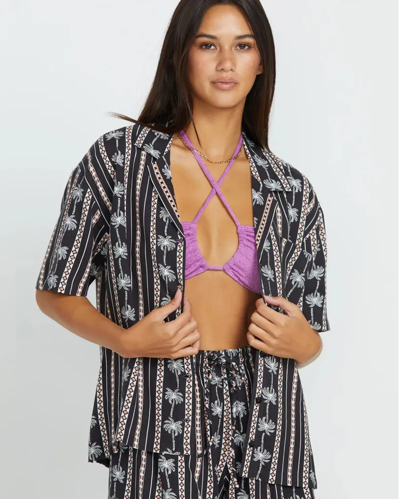 Volcom Sun Stunner Ss Shirt Black -3