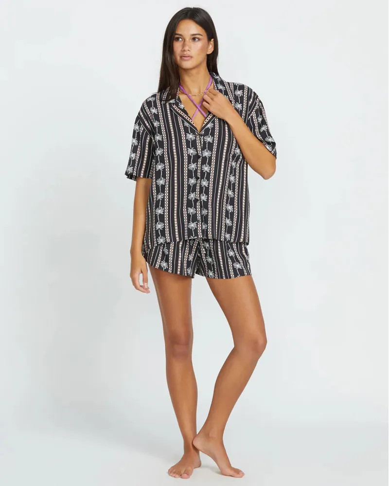 Volcom Sun Stunner Ss Shirt Black -2