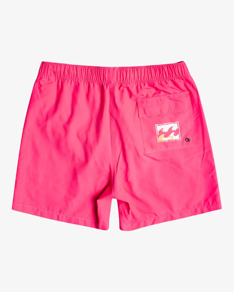 Billabong All Day Heritage 16 inch Swim Shorts in Pink-1