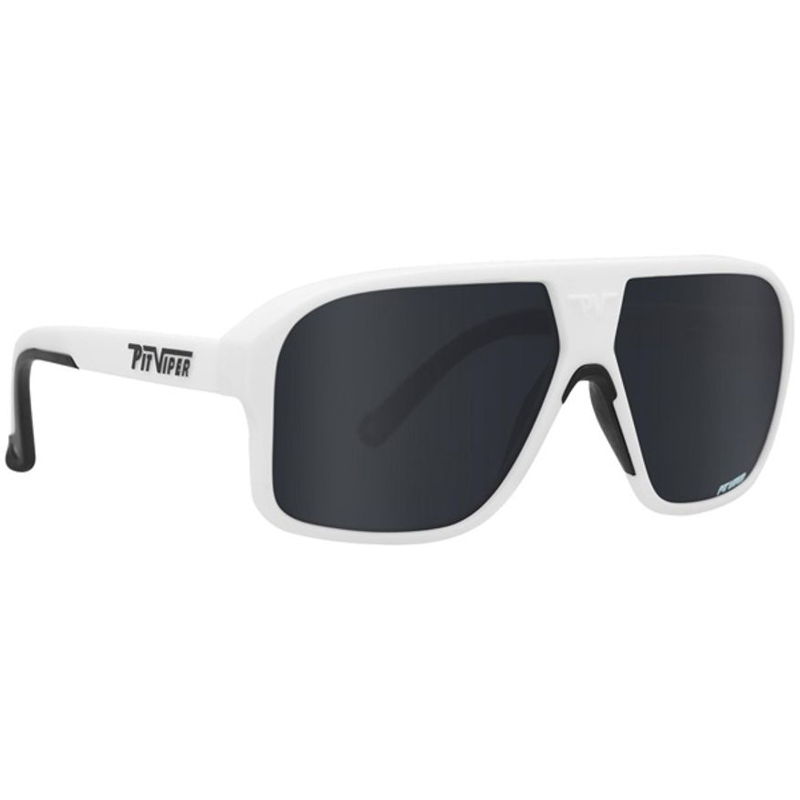 Pit Viper The Official Flight Optics White Sunglasses Black Polarized -2