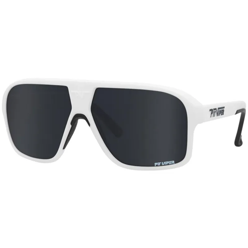 Pit Viper The Official Flight Optics White Sunglasses Black Polarized 